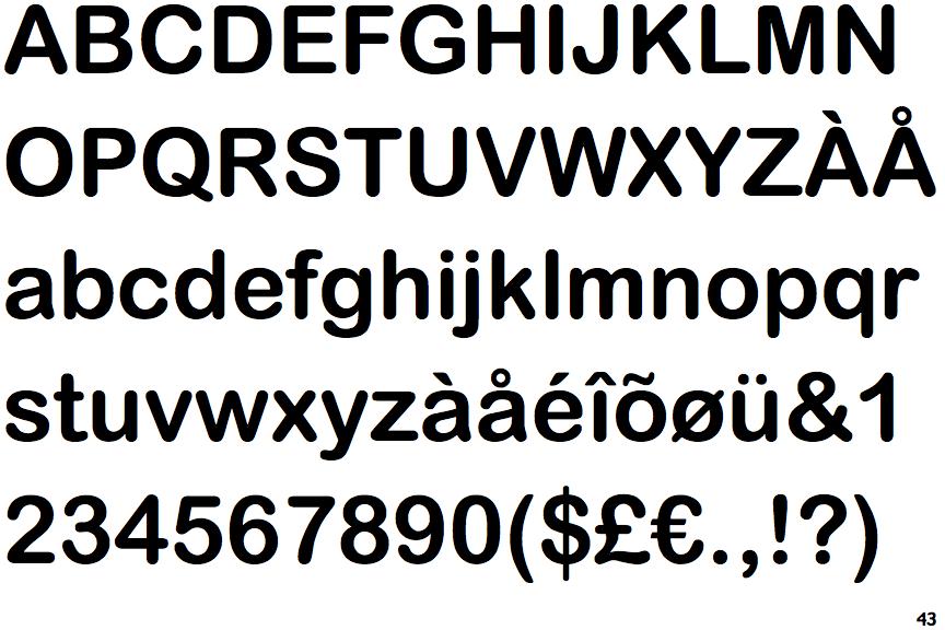 arial rounded mt bold italic